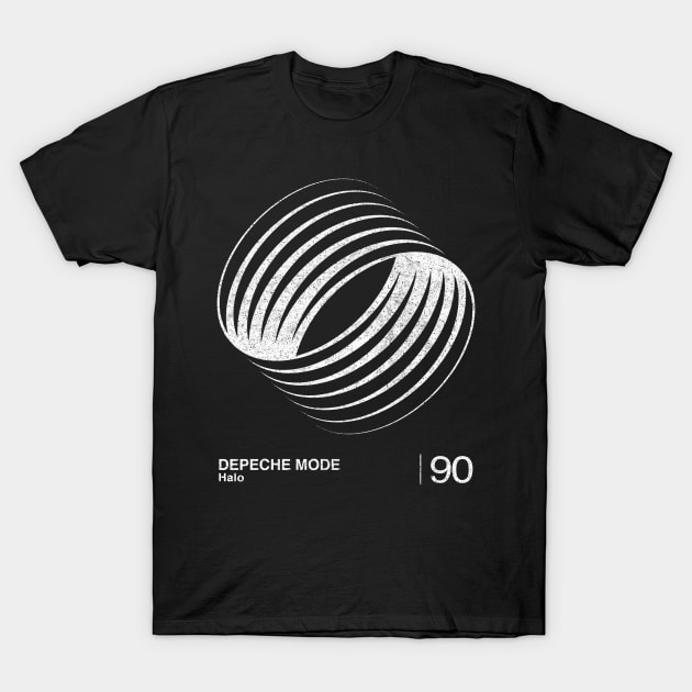 Depeche Mode / Halo / Minimalist Graphic Artwork Design T-Shirt by saudade